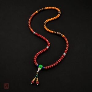 A strand of crimson charm, true to the soul. - Image 2