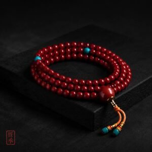 CRIMSON HEART · 108 Bead Strand - Image 3