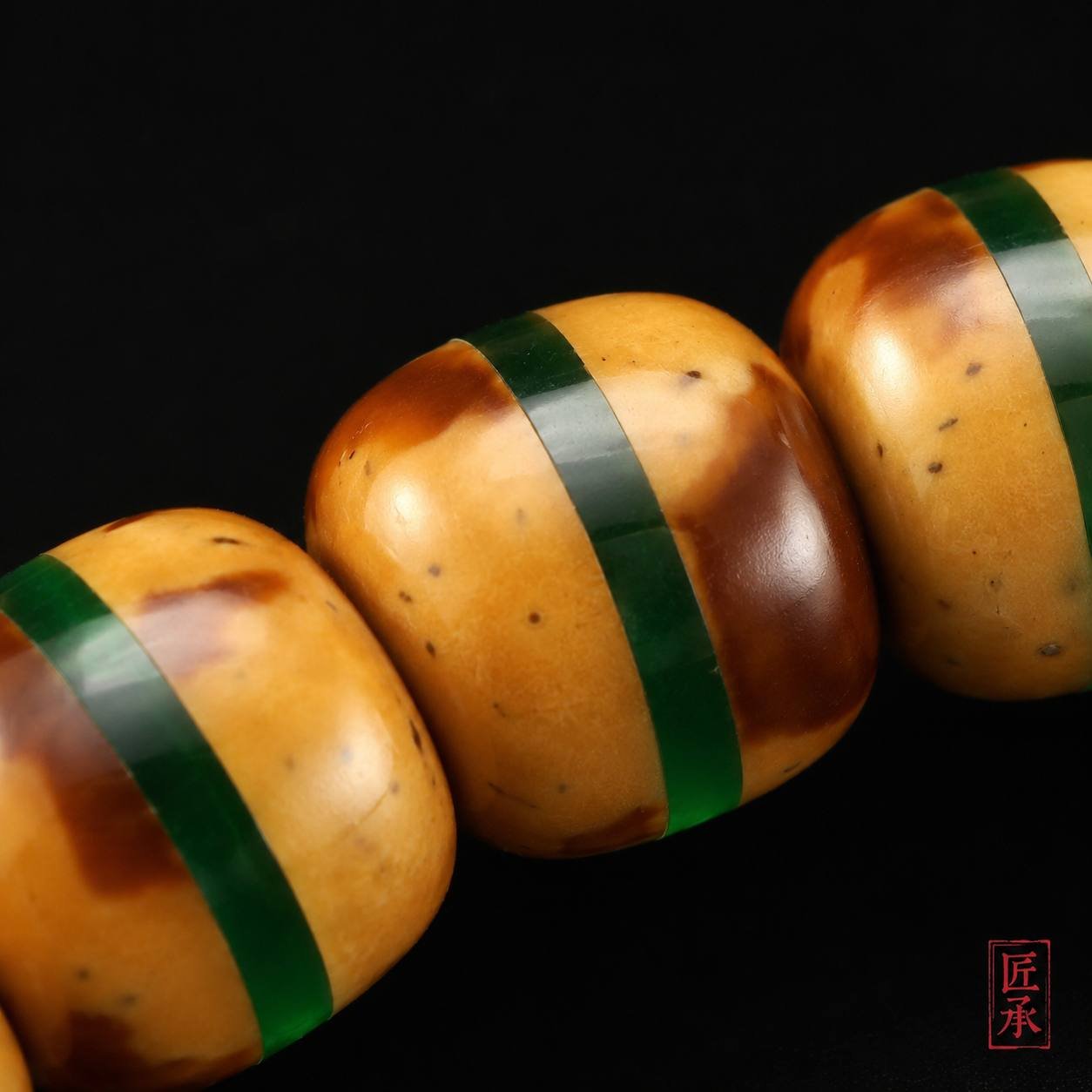 Huanghuali Solstice · Single-Loop Bead Bracelet - Image 5