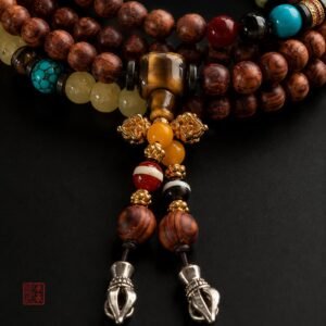 Shanhai Treasures · Huanghuali 108 Multi-Bead Mala - Image 5