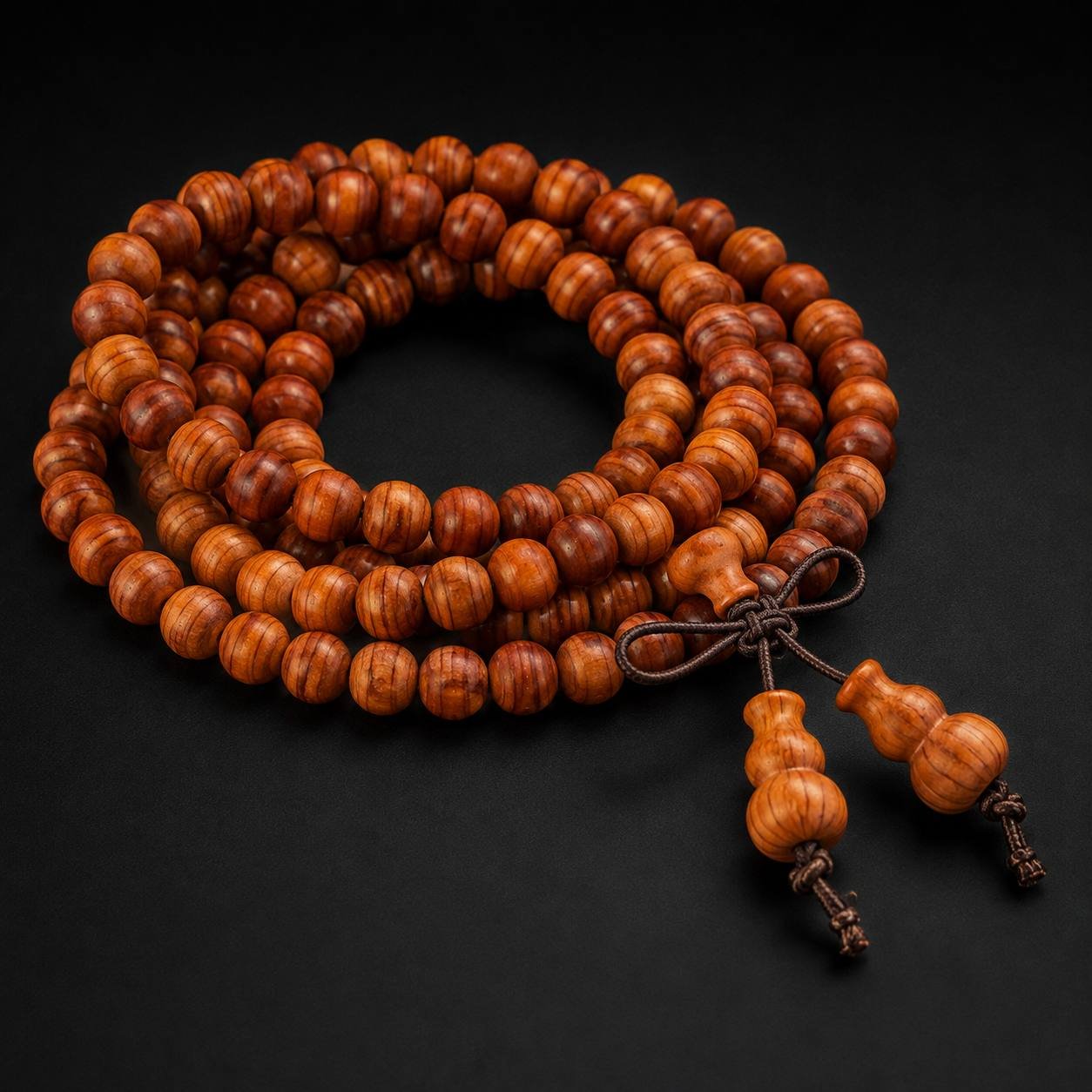 Taihang Cliff Cypress · Yunya 108 Bead Mala - Image 6