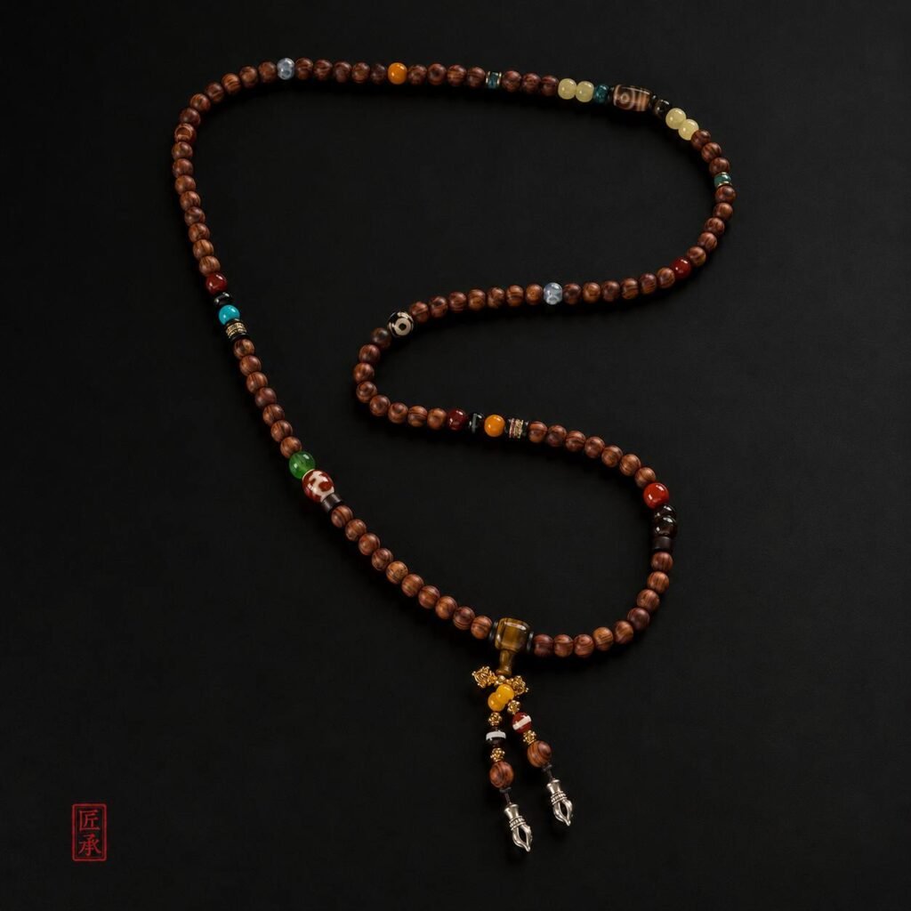 Shanhai Treasures · Huanghuali 108 Multi-Bead Mala